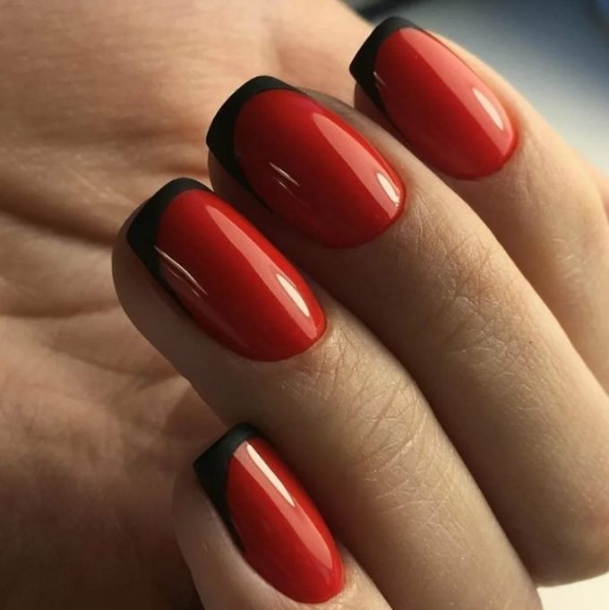 Красно-черный дизайн ногтей: интересные идеи, сочетания и рекомендации